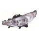 Peugeot 207 2006-2013 Projector Type Halogen Head Lamp Unit Passenger Side